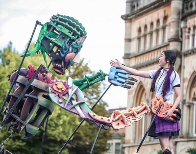 Imatge de portada de l'espectacle Out of the Deep blue